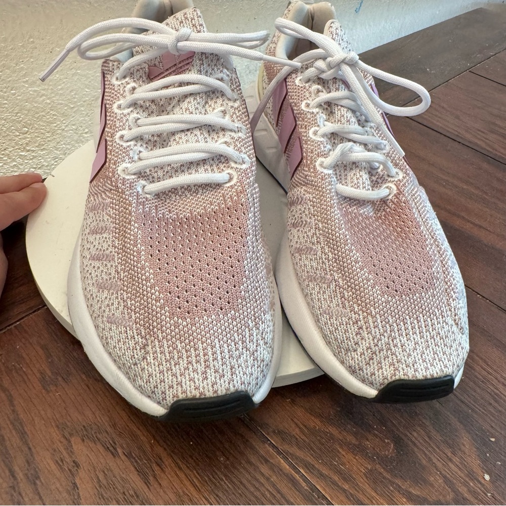 Adidas Women's Swift Run 22 Alumina Bliss Lilac White Shoes GW6886 Size 9 - Picture 5 of 6